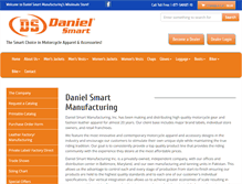 Tablet Screenshot of danielsmartmfg.com